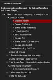 seo optimalisatie zelf doen