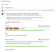 seo optimalisatie wordpress