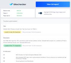 sitechecker seo