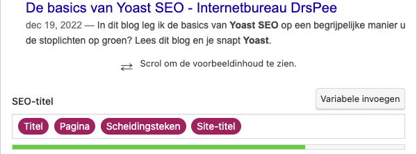 yoast seo titel