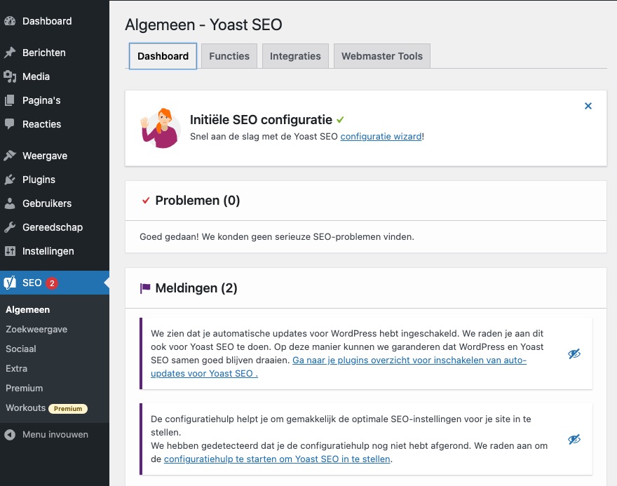 yoast wordpress